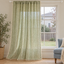 Green curtain, rod pocket style — hero