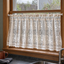 Ivory lace cafe curtain - hero