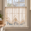 Linen Tie-Up Curtain Panel - styled product view