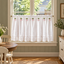 Cherry Embroidered Cotton Cafe Curtain - styled product view