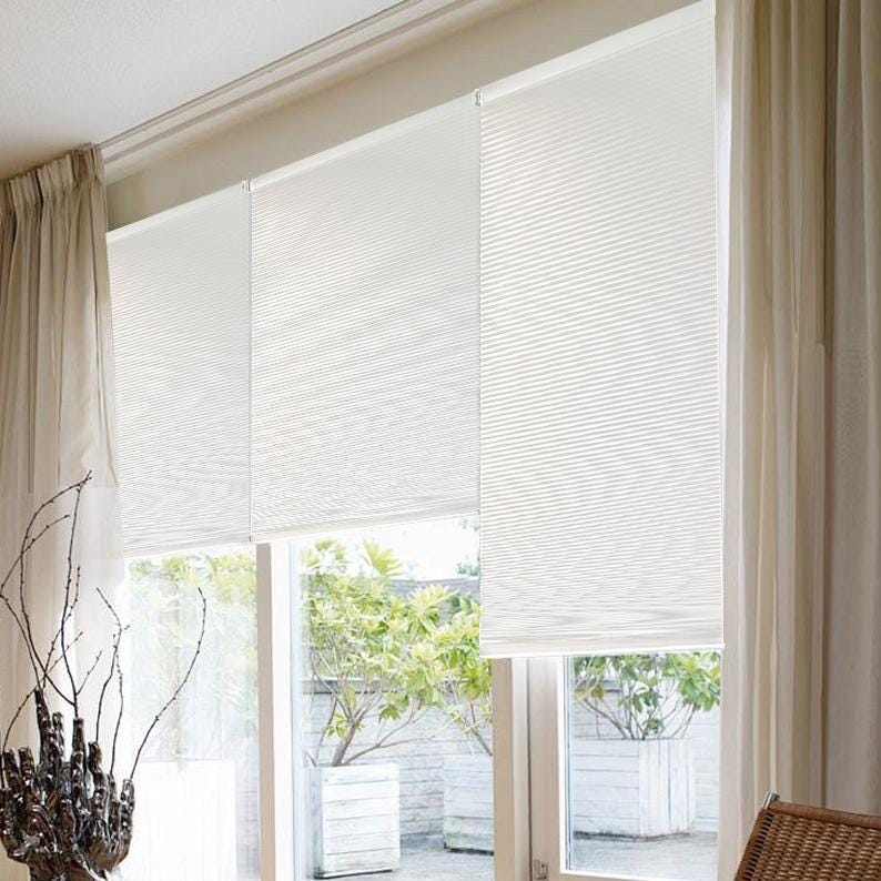 Custom Cordless Honeycomb Shades – Easy Install – primary product view Main image