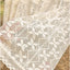 Beige Crochet Cafe Valance
