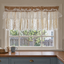 Burlap and Lace Window Valance - product view 1
