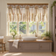 Burlap and Sequin Lace Valance - styled product view