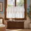 French Country Semi-Sheer Cafe Curtain - styled product view