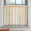 Beige Crochet Cafe Curtain — product view 1