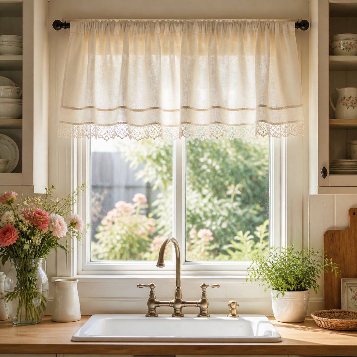 UDH2 preview image of cottage kitchen window valances